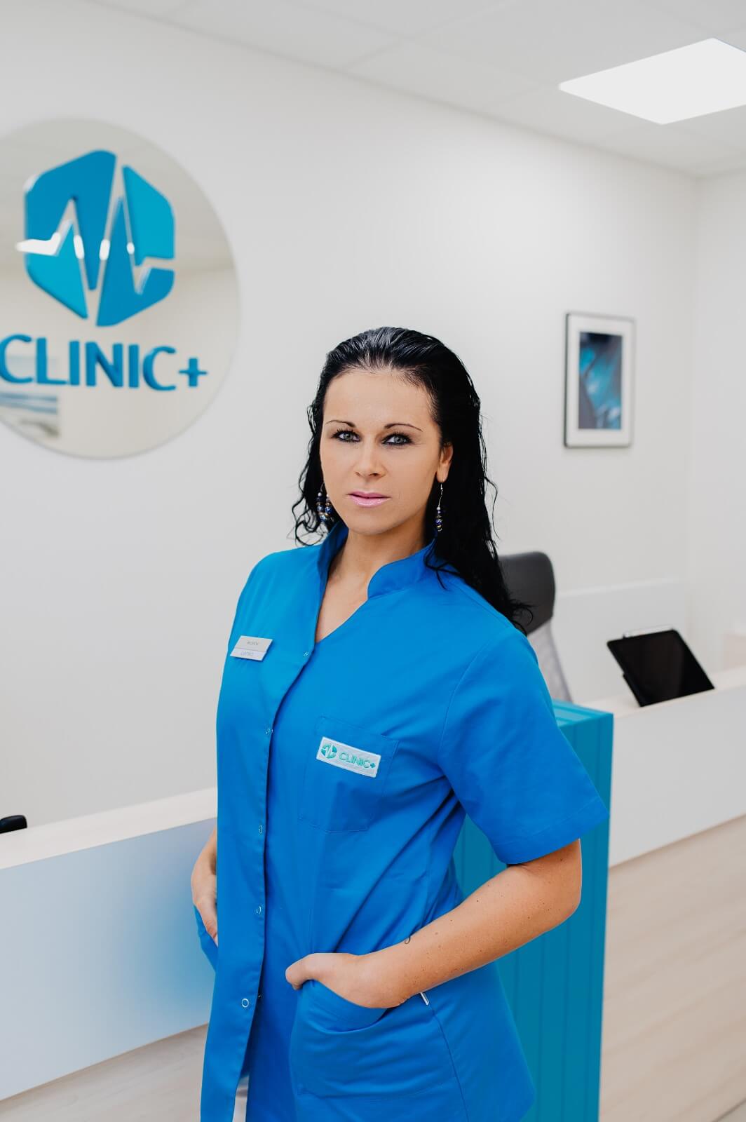 Dentální hygiena Praha - Zubní lékařství Praha 10 - Zubař Praha - Stomatologie Praha - 4 Lenka Kušnarenko. Administrátor-Recepční - Clinic+